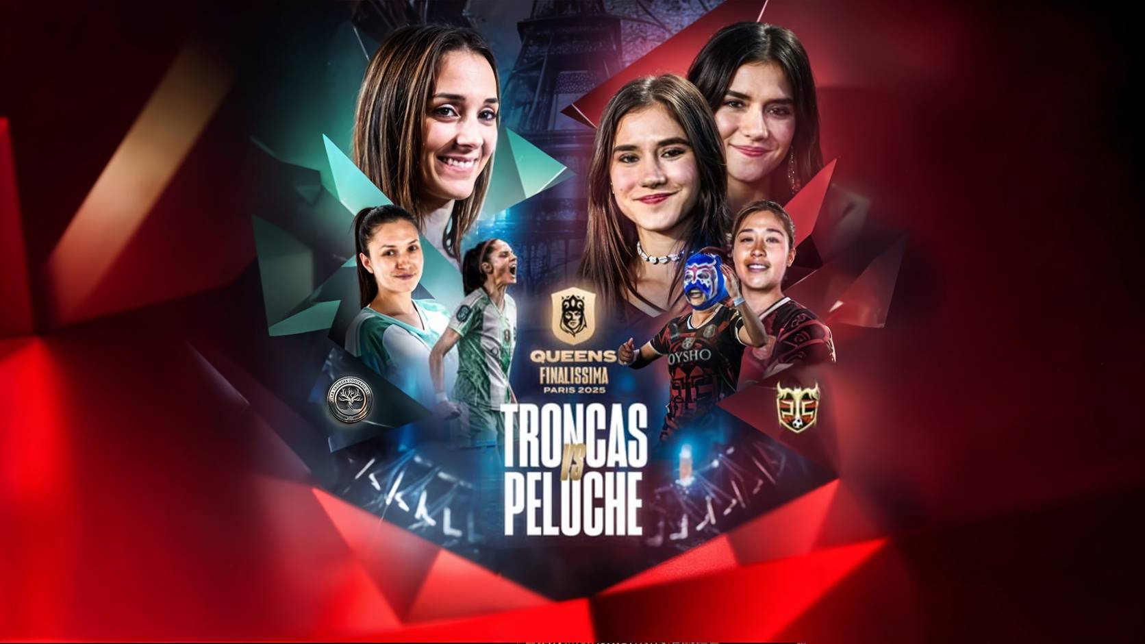 Todo listo para la Queens Finalissima Paris 2025: Las Troncas FC vs. Peluche Caligari este viernes 13 de junio