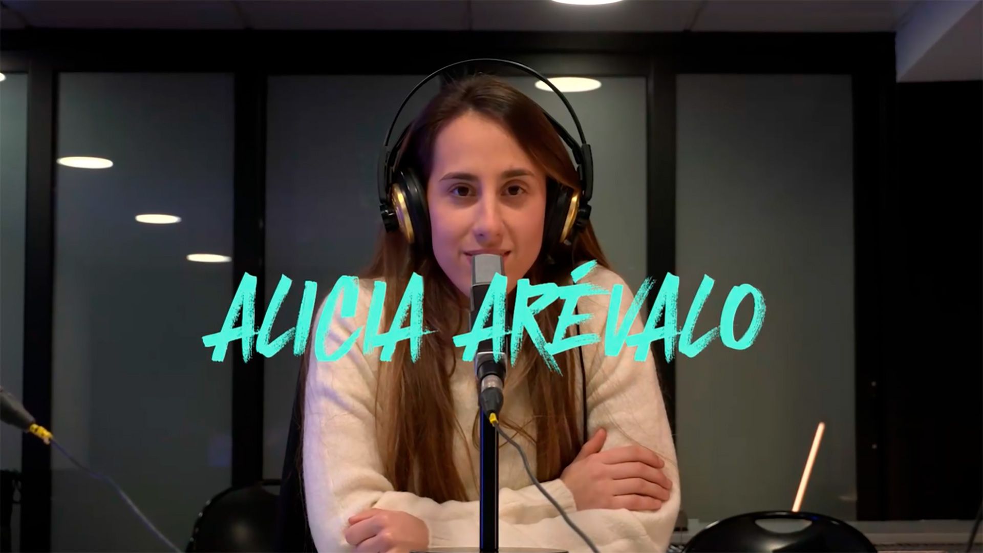 OOC: Alicia Arévalo, la narradora que hizo historia en un Mundial