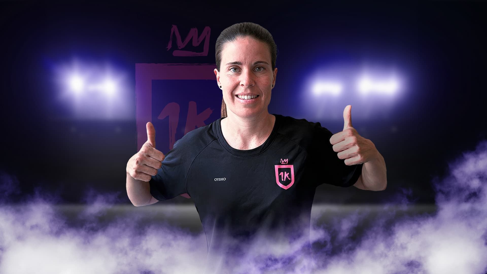 Cristina Becerra, Jugadora 11 de 1K FC para sacudir la Queens