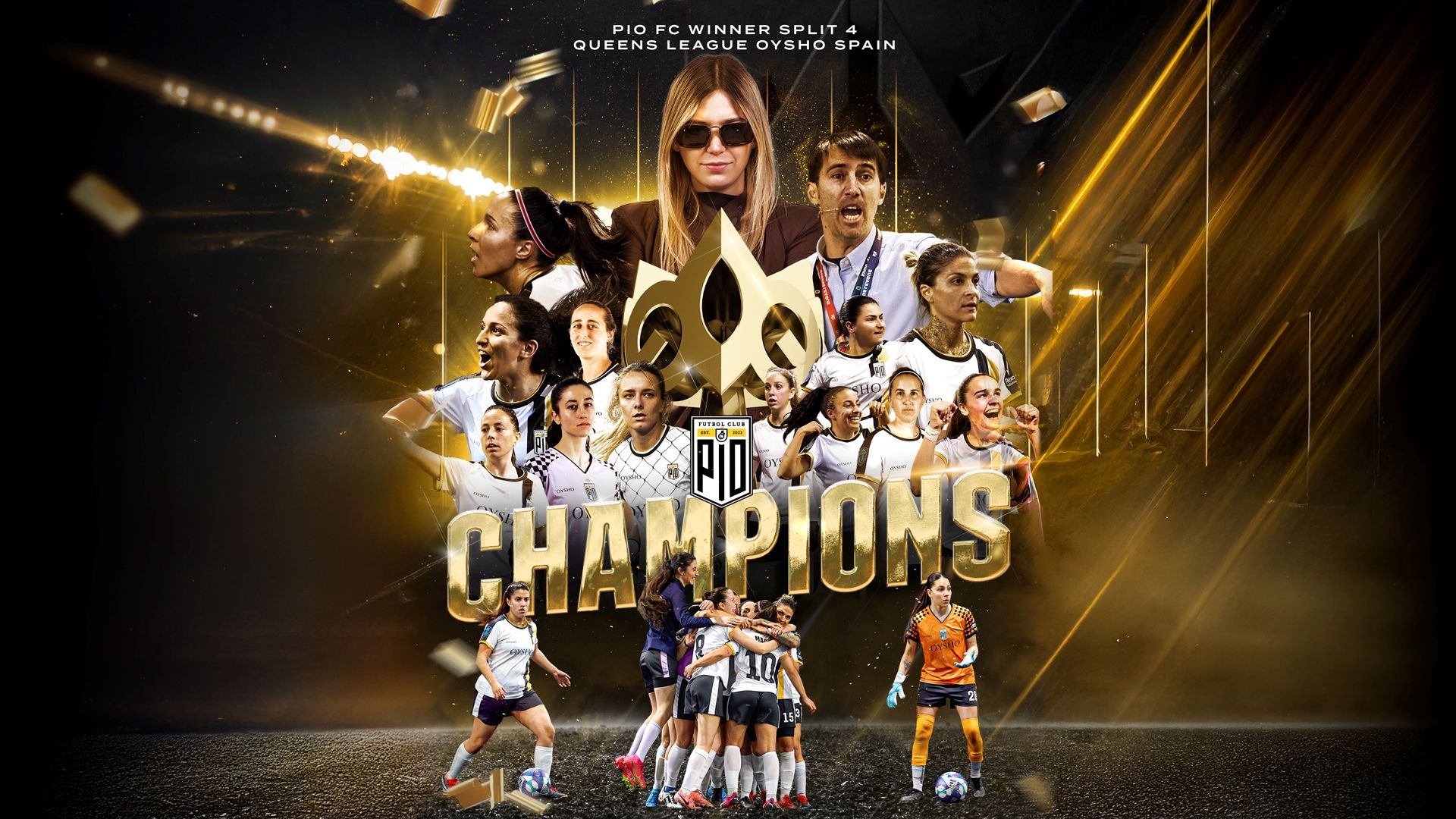 PIO FC revalida su corona y hace historia en la Queens